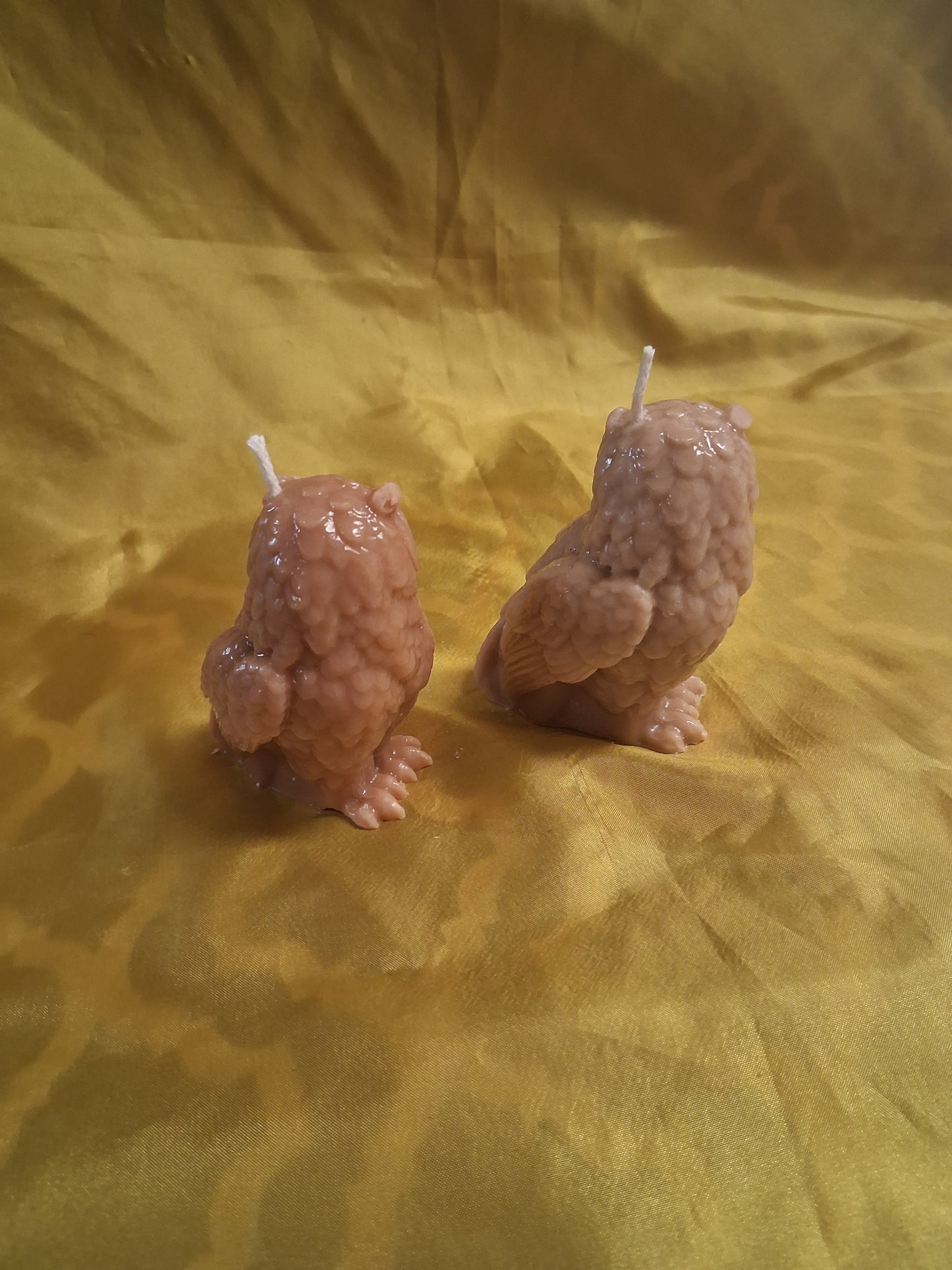 Owl Mom Shaped Scented Candle