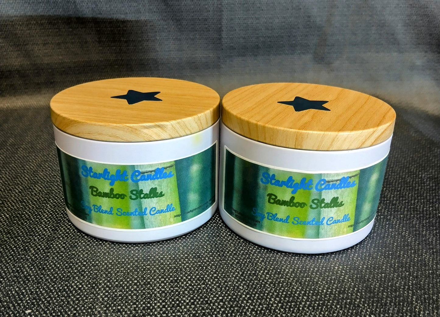 Bamboo Scented Candles 8oz - 35+hr burn
