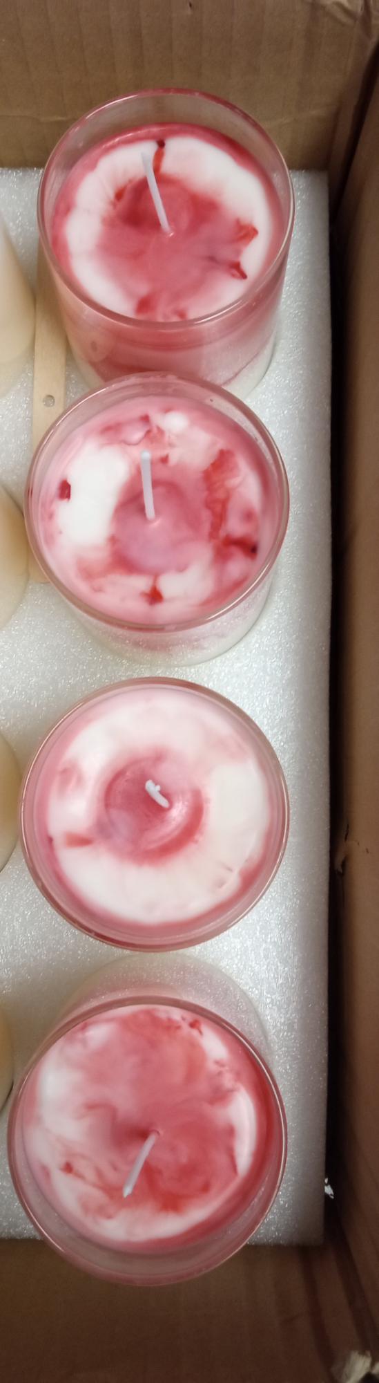 Peppermint Swirl Scented Candle