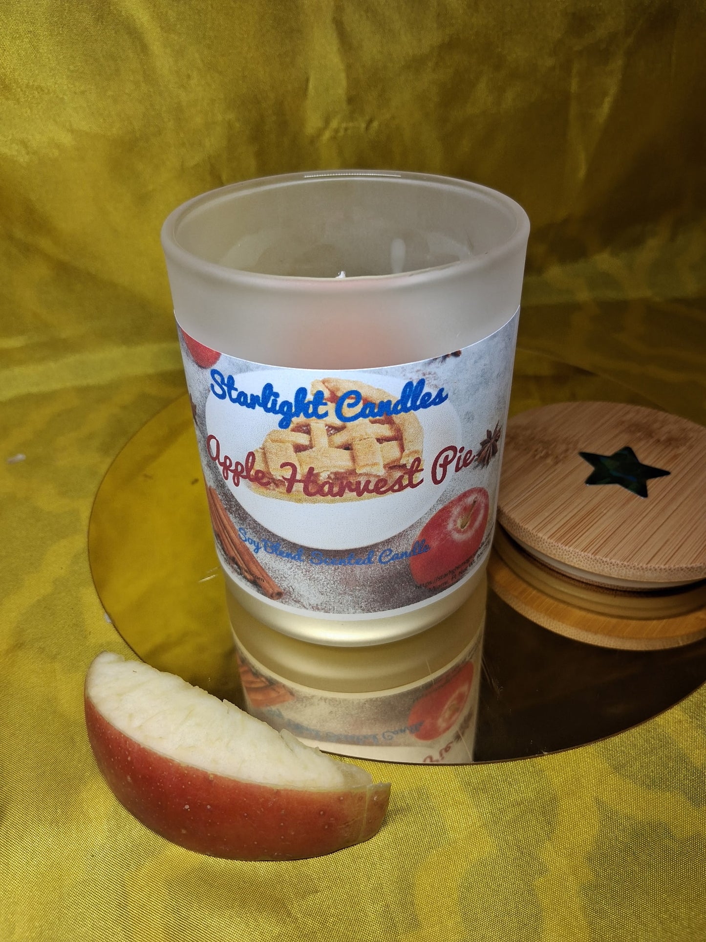 Apple Harvest Pie Scented Candle, 9oz, 60+ hrs burn