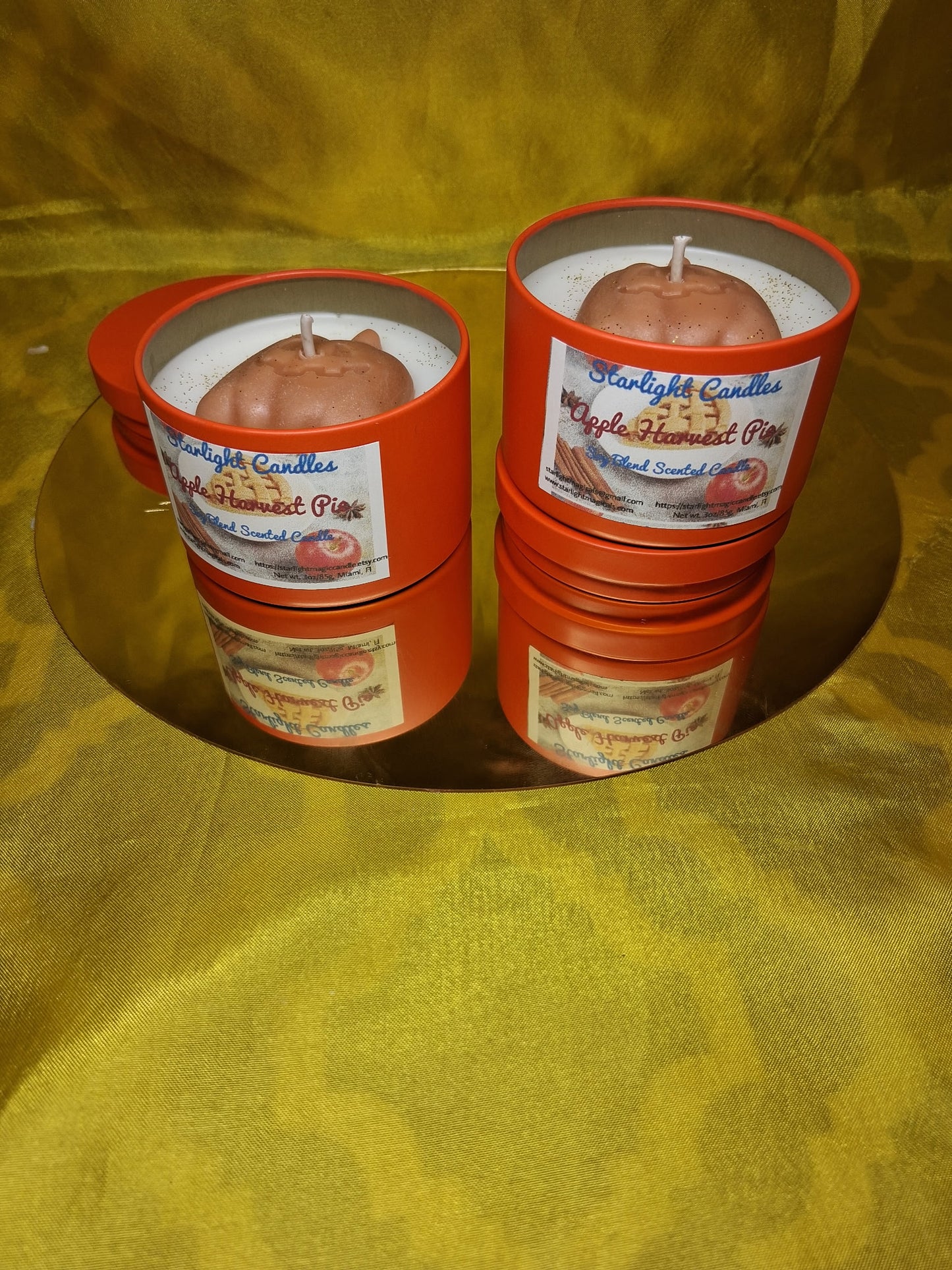 Apple Harvest Pie Scented Candle 4oz