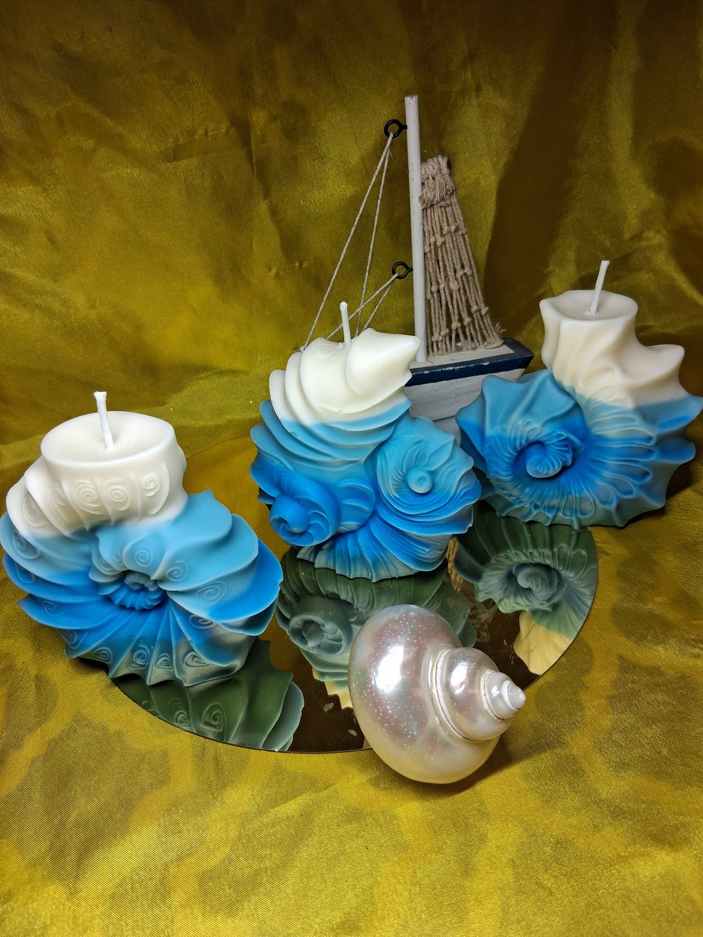 Sea Shell Shaped Scented Candle