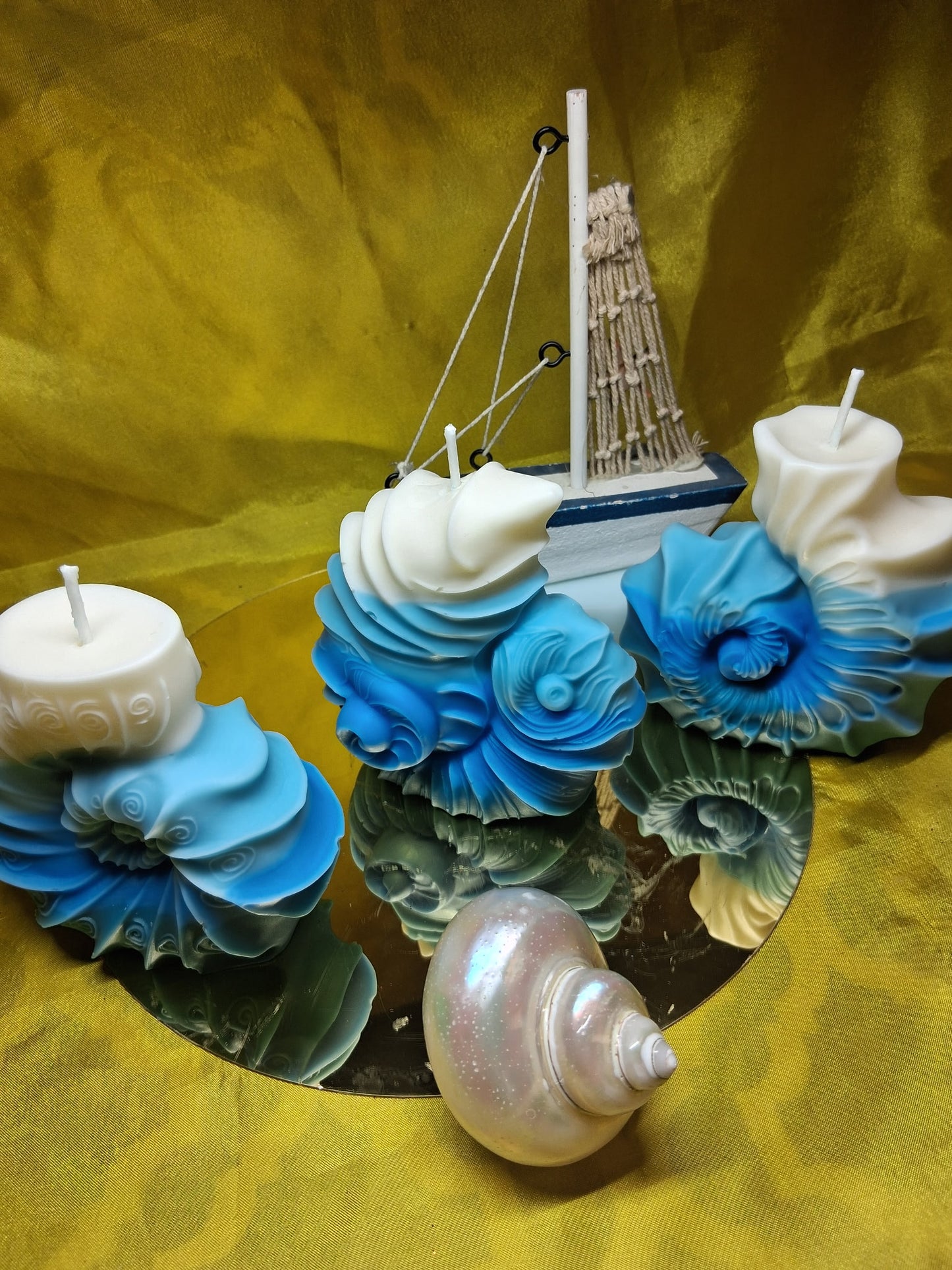 Sea Shell Shaped Scented Candle