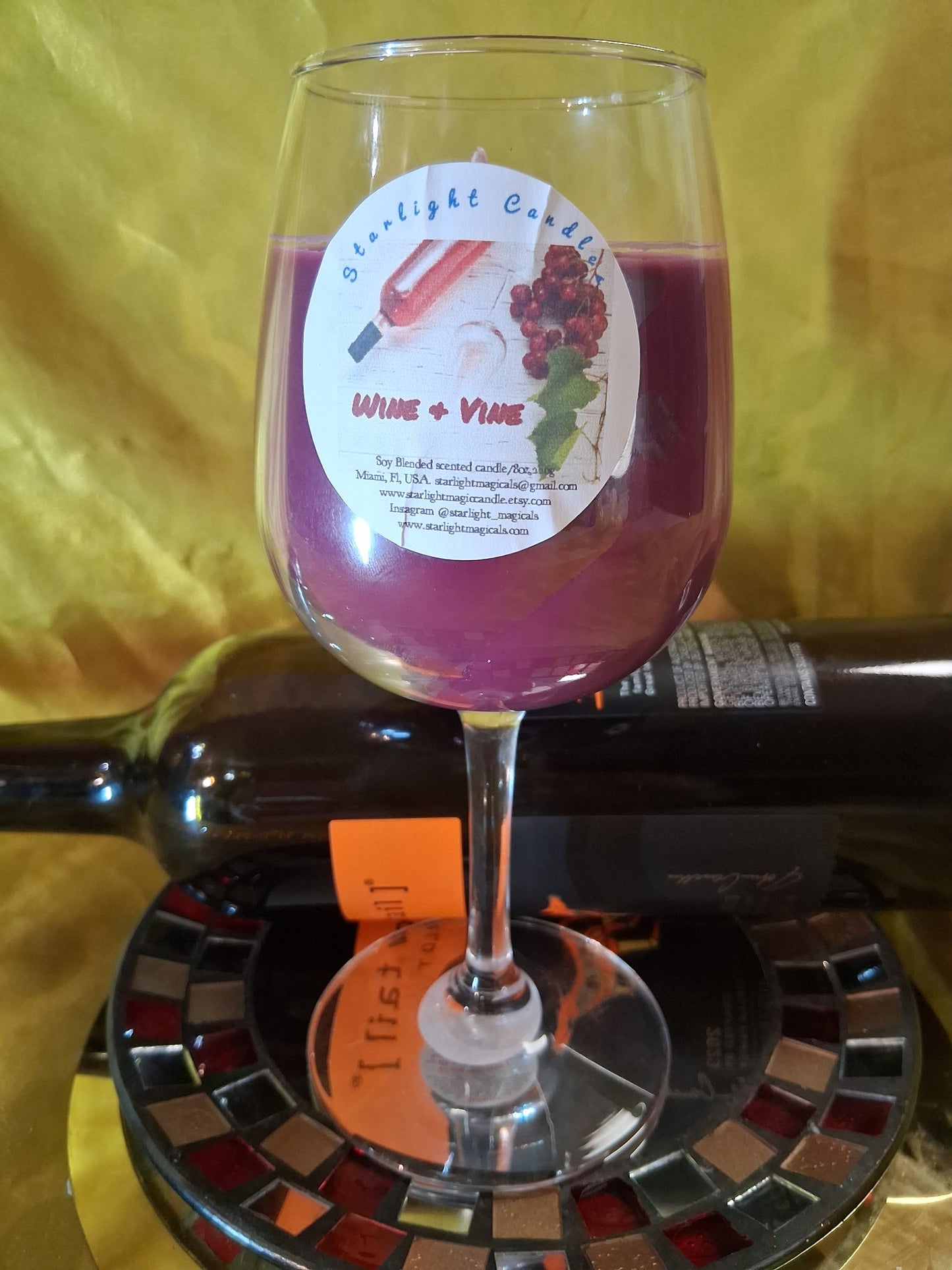 Wine and Vine Scented Candles 9oz