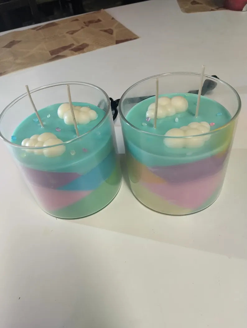 Rainbow Surprise Scented Candle - 18oz/90+hr burn time