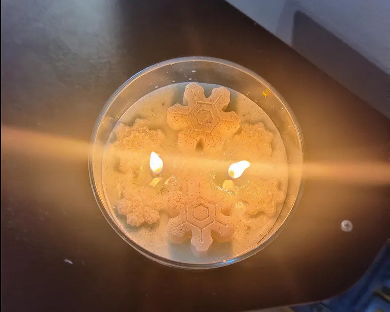 Crystal Frost Scented Candle - 18oz/90+hr burn time