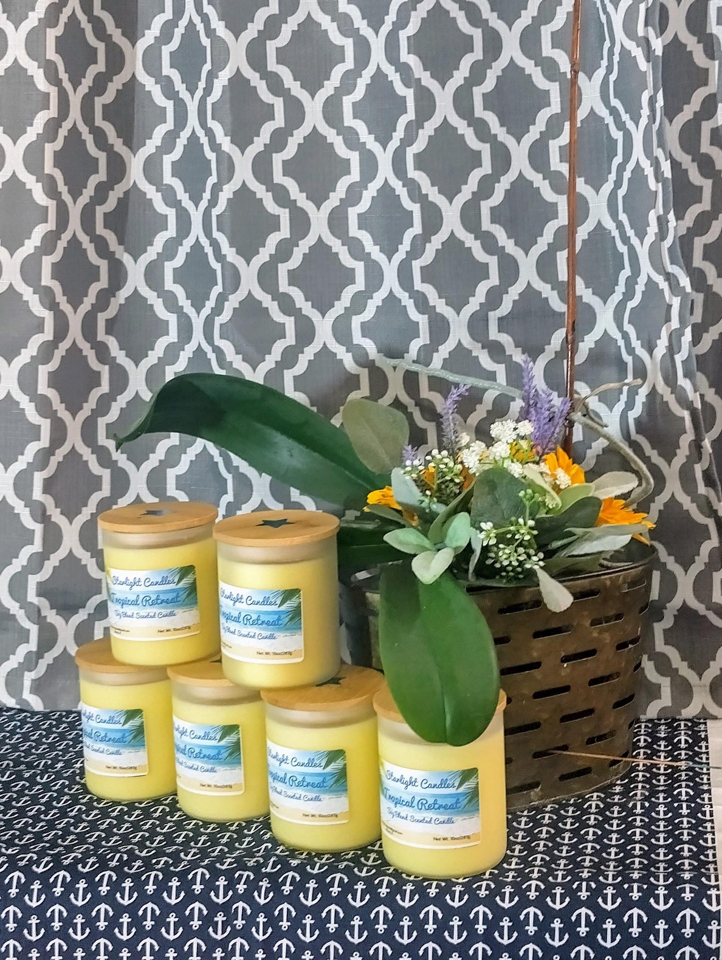Tropical Retreat Scented Candle 7oz/35+hr burn