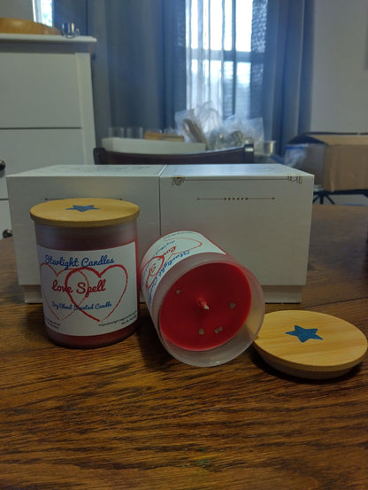 Love Spell Scented Candle 8oz/35+burn