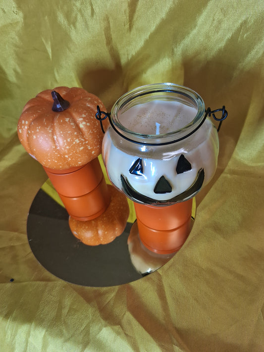 Sugared Pumpkin Scented Candle Pumpkin Jar