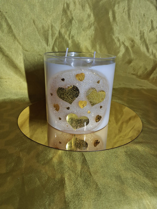 Glass Garden Scented Candle Large - 18oz/90+hr burn time