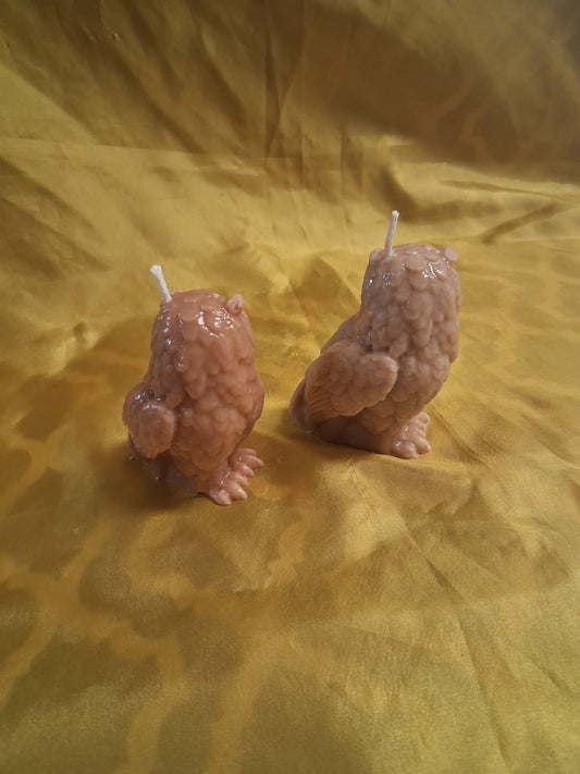 Owl Mom Shaped Scented Candle