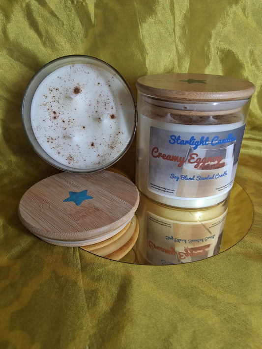Creamy Eggnog Scented Candle - 18oz/90+hr burn time