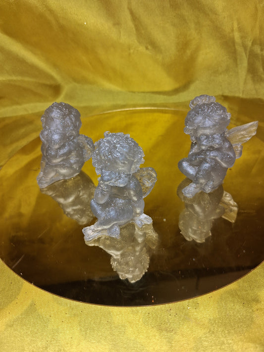 Resin Handcrafted Glitter Angels