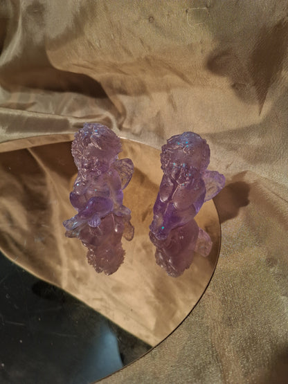 Resin Handcrafted Glitter Angels