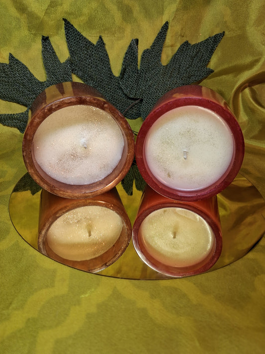 Resin Small Vanilla Velvet Scented Candle
