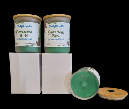 Evergreen Bliss Scented Candle
