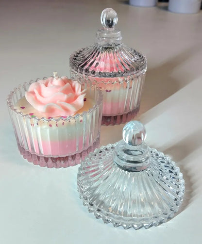 Rose Scented Candle - 4oz/25+hr burn