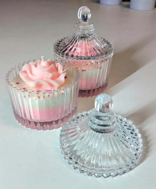 Rose Scented Candle - 4oz/25+hr burn
