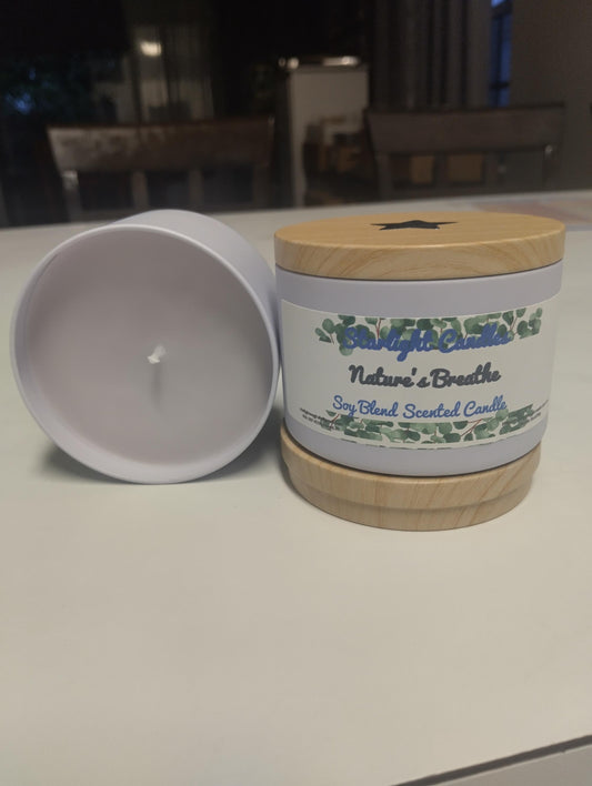 Nature's Breath Scented Candles 8oz - 35+hr burn