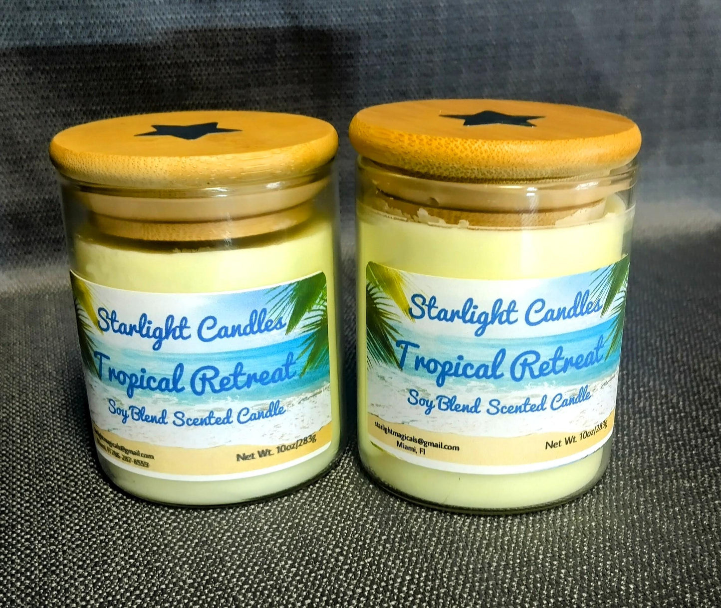 Tropical Retreat Scented Candle 7oz/35+hr burn