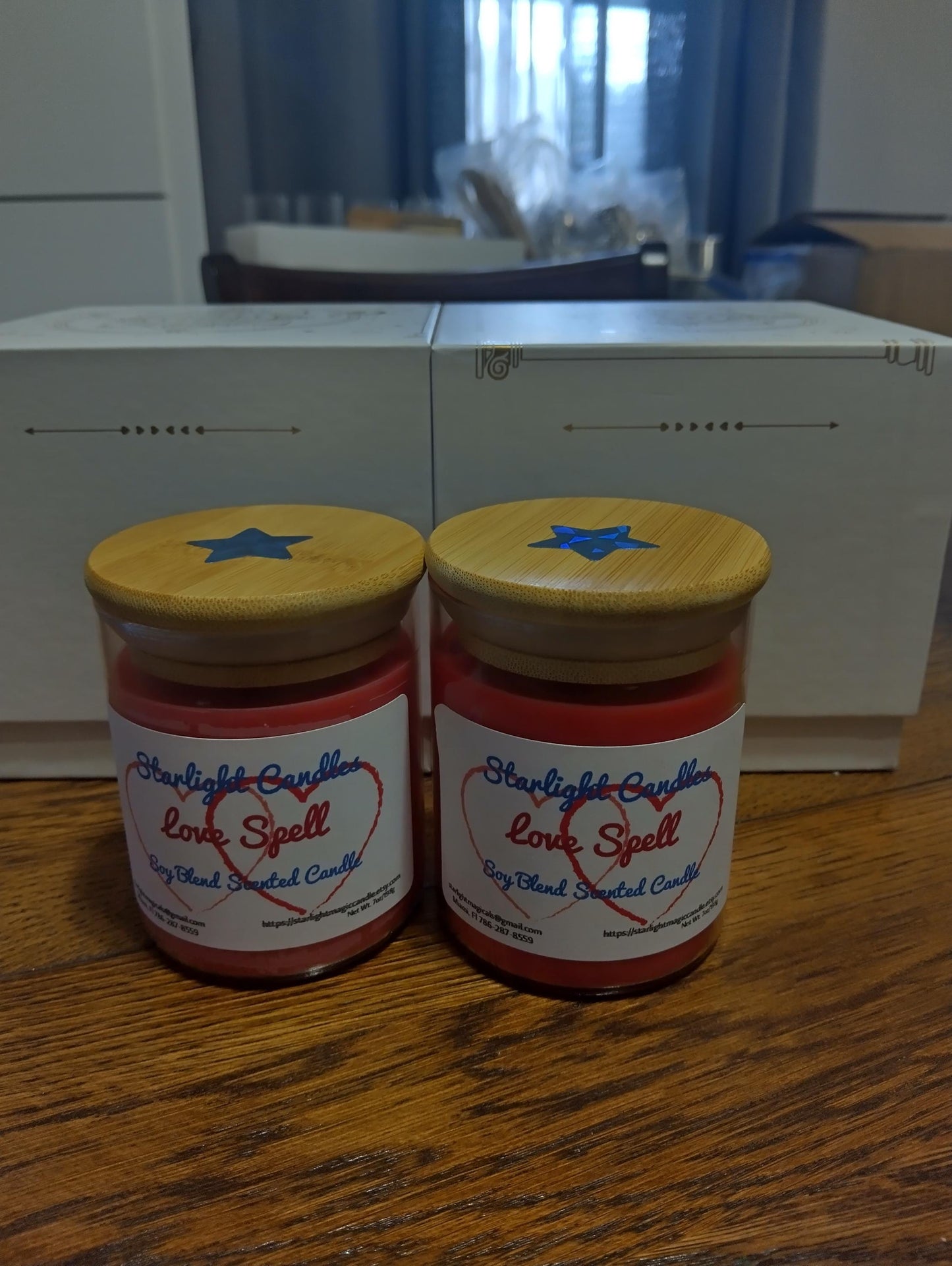 Love Spell Scented Candle 8oz/35+burn