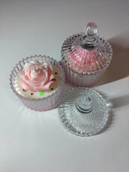 Rose Scented Candle - 4oz/25+hr burn