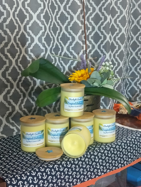 Tropical Retreat Scented Candle 7oz/35+hr burn