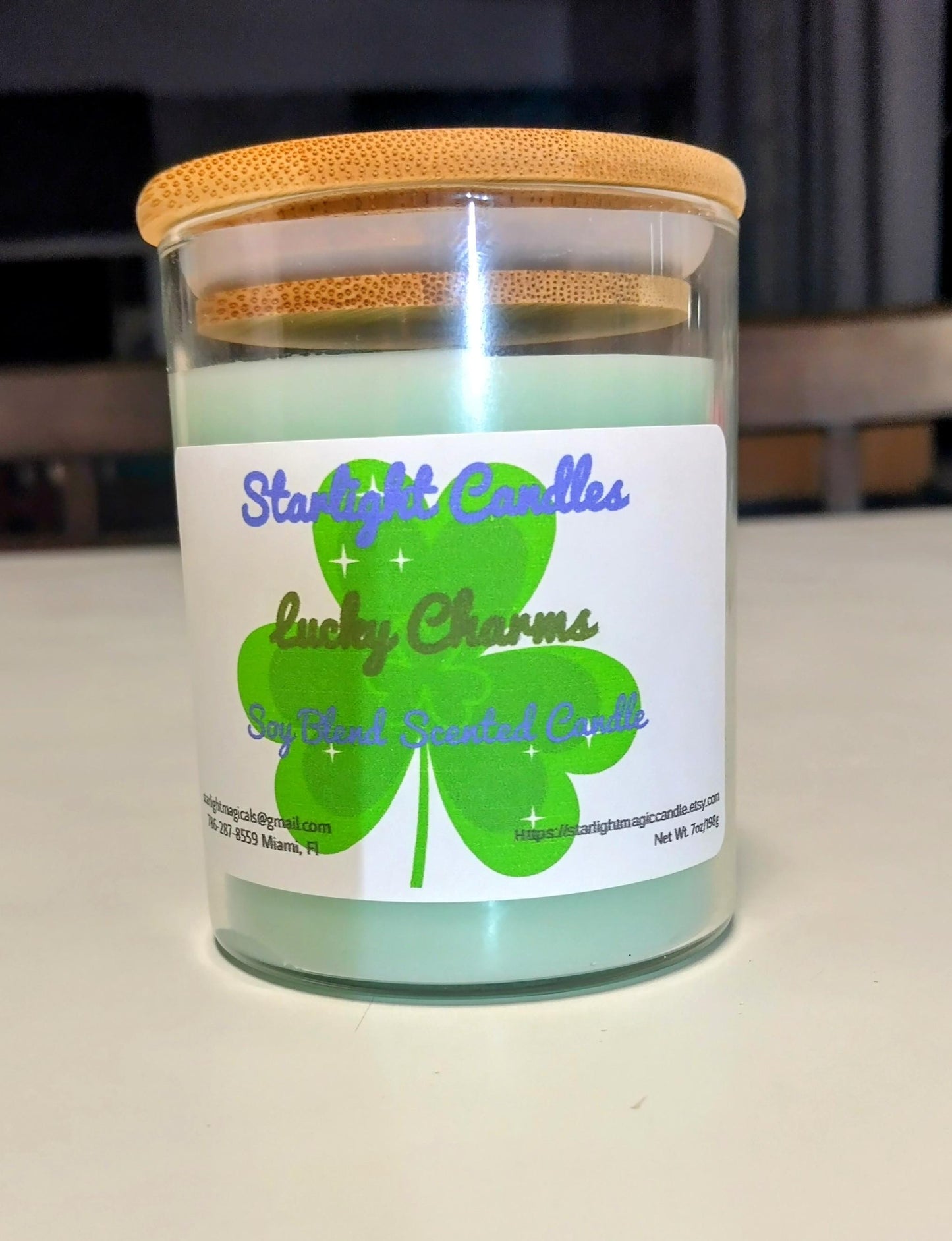 Lucky Charms Scented Candle 6.5oz - 35+hr burn