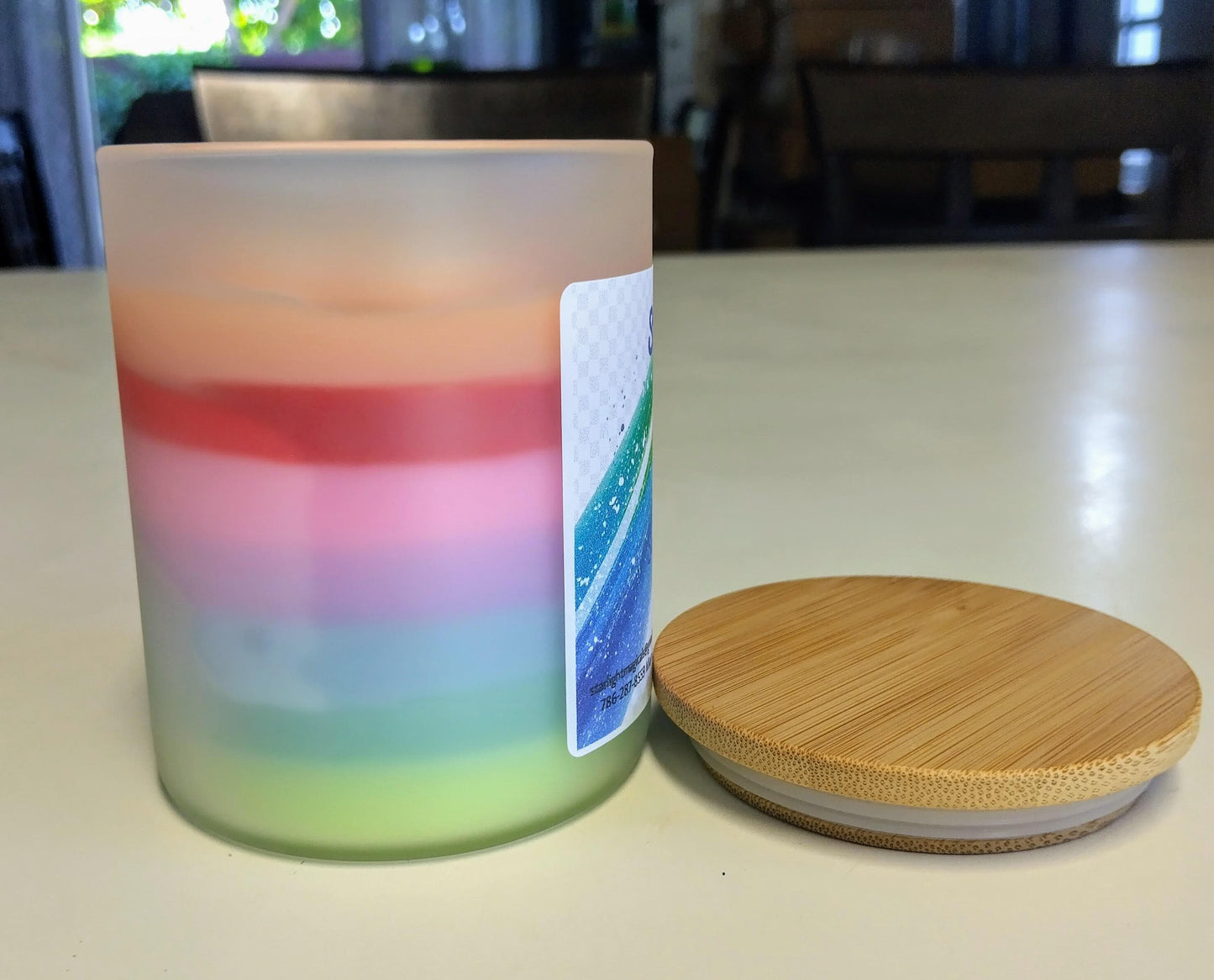 Rainbow Scented Candle - 9oz/55+burn time