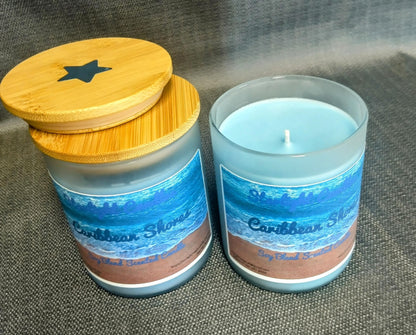 Caribbean Shores Scented Candle - 9oz/55+burn time