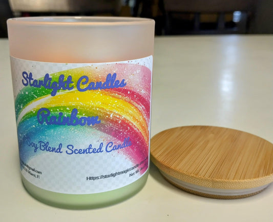 Rainbow Scented Candle - 9oz/55+burn time
