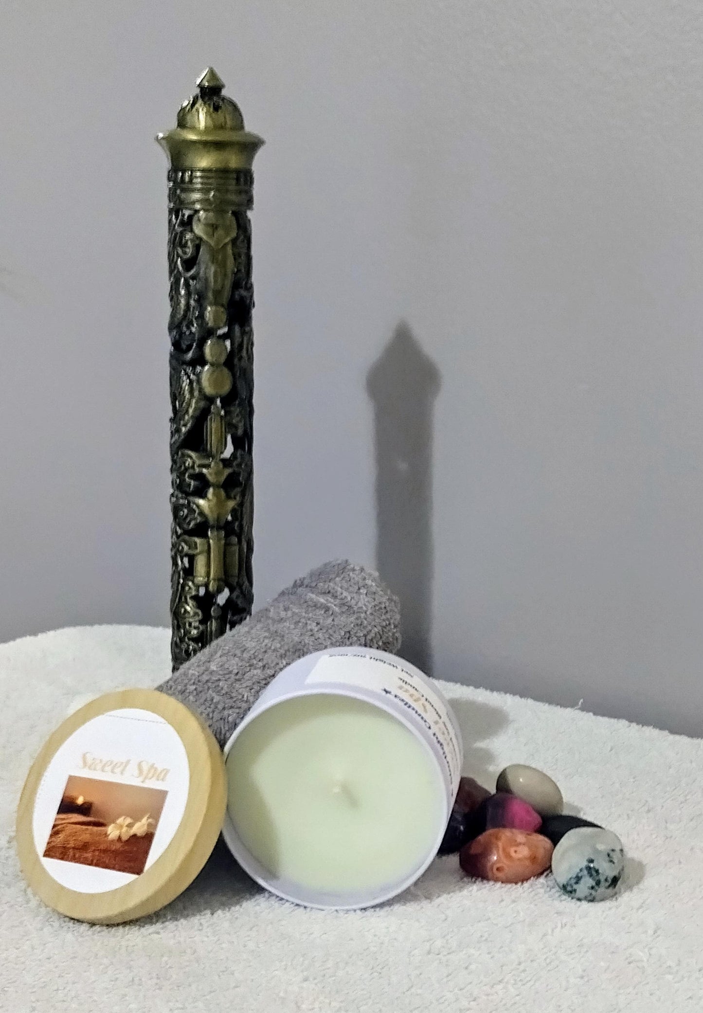 Sweet Spa Scented Candle 7oz, 30+hr burn