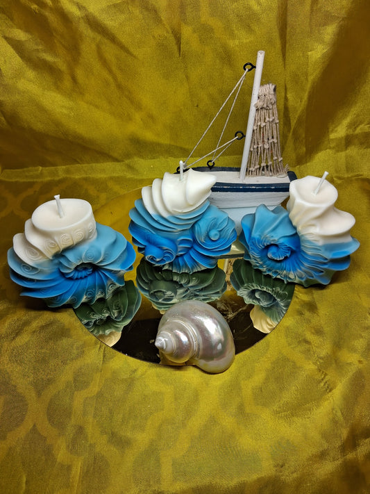 Sea Shell Shaped Scented Candle
