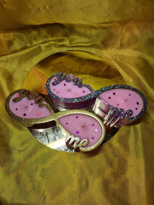 Resin You & Me Scented Candle