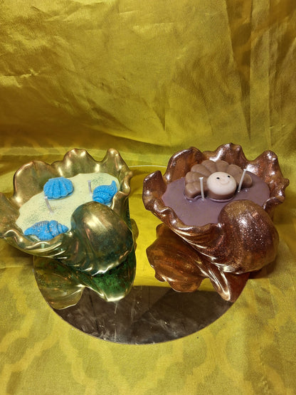 Resin Conch Scented Candle