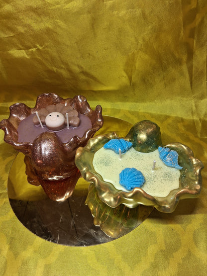 Resin Conch Scented Candle