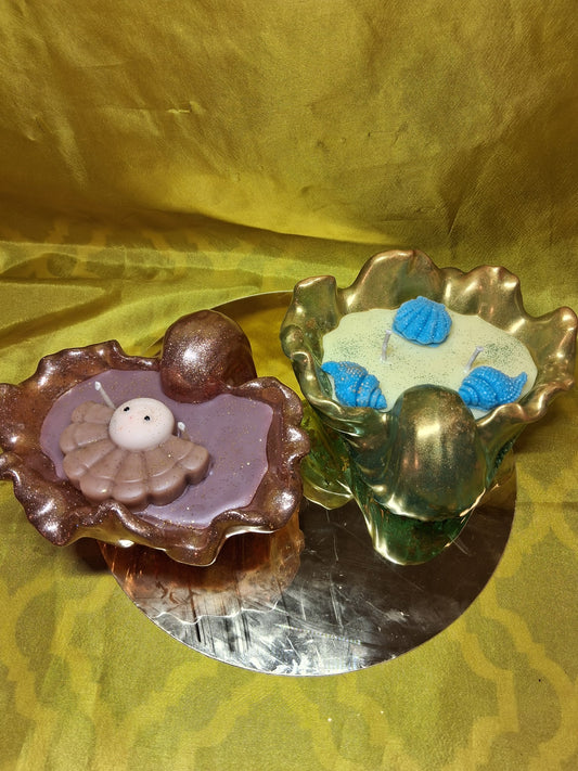 Resin Conch Scented Candle