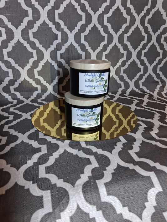White Gardens Scented Candle 4oz