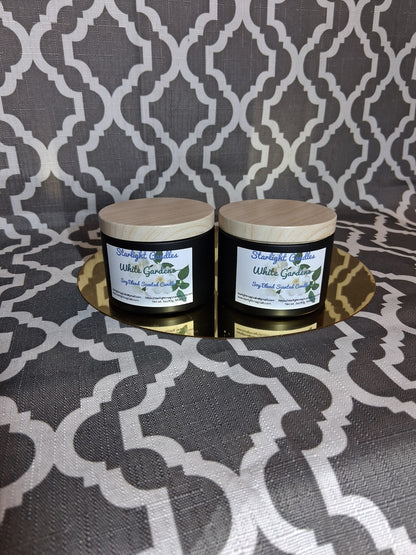 White Gardens Scented Candle 4oz