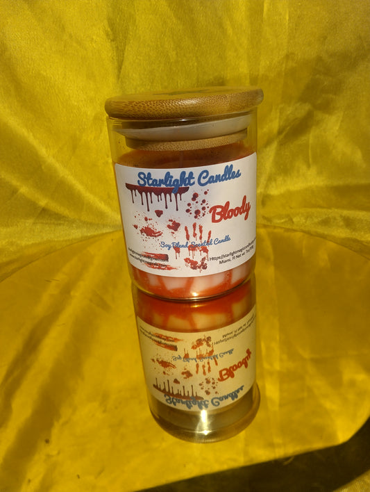 Bloody Scented Candle 6.5oz - 35+hr burn