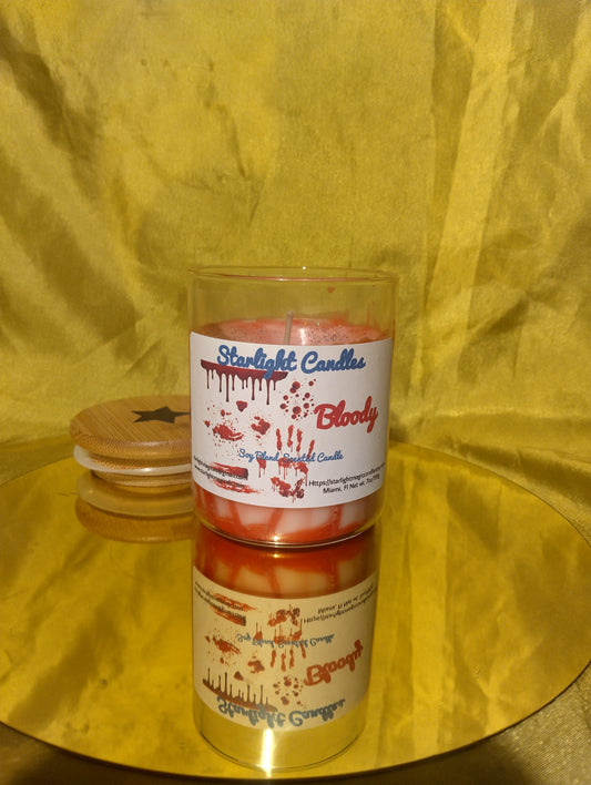 Bloody Scented Candle 6.5oz - 35+hr burn