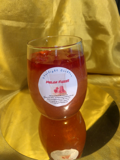 Melon Fizz Gel Scented Candle