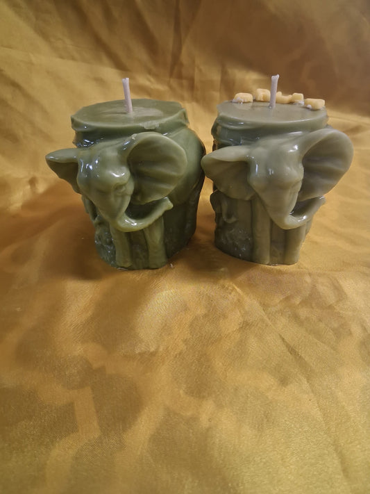 Elephant Shaped Scented Candle
