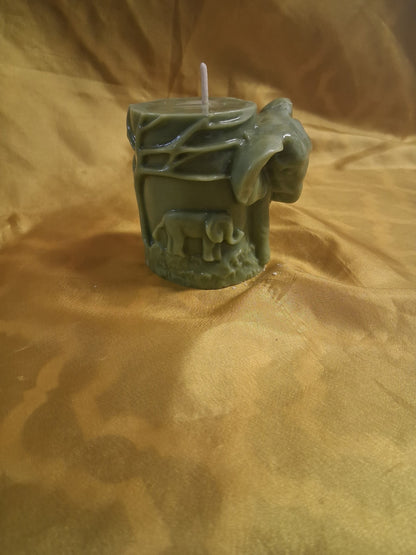 Elephant Shaped Scented Candle