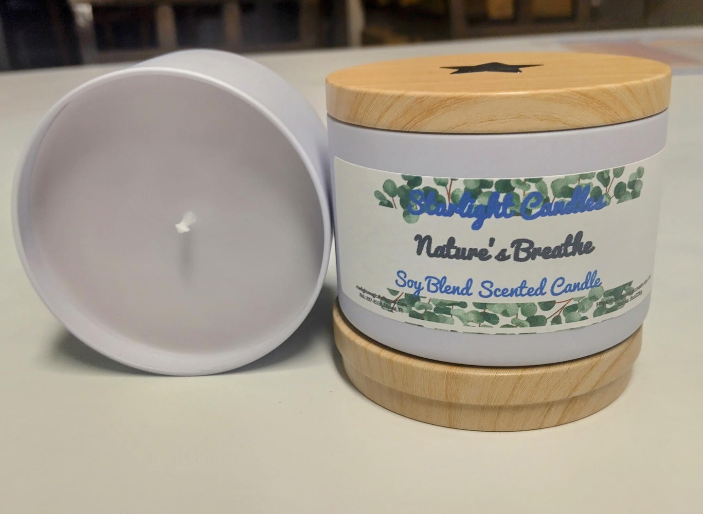 Nature's Breath Scented Candles 8oz - 35+hr burn