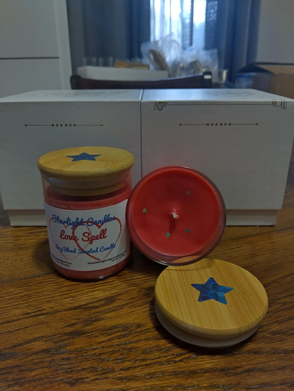 Love Spell Scented Candle 8oz/35+burn