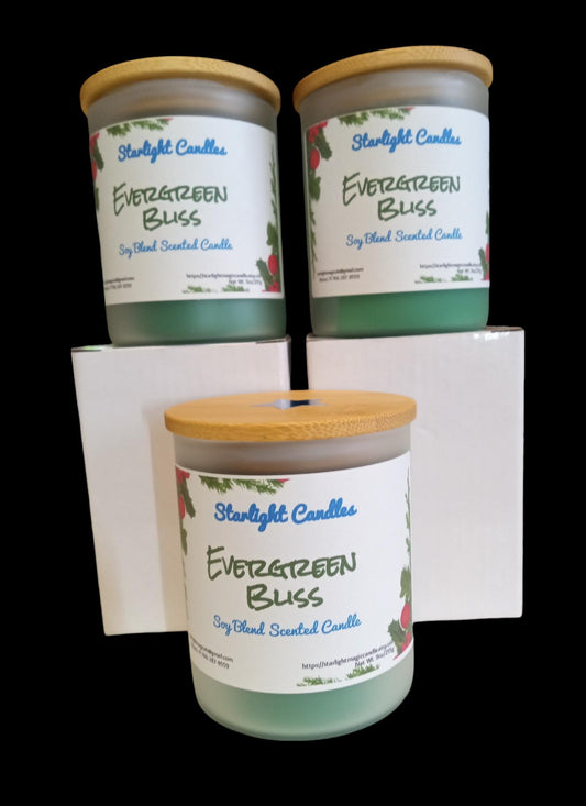 Evergreen Bliss Scented Candle