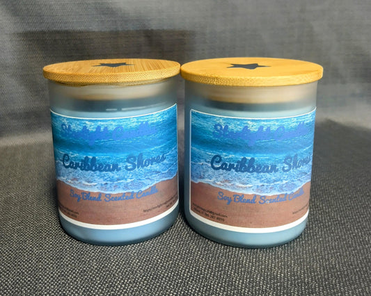 Caribbean Shores Scented Candle - 9oz/55+burn time