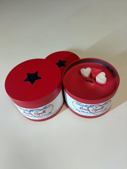 Love Spell Scented Candle 8oz/35+burn