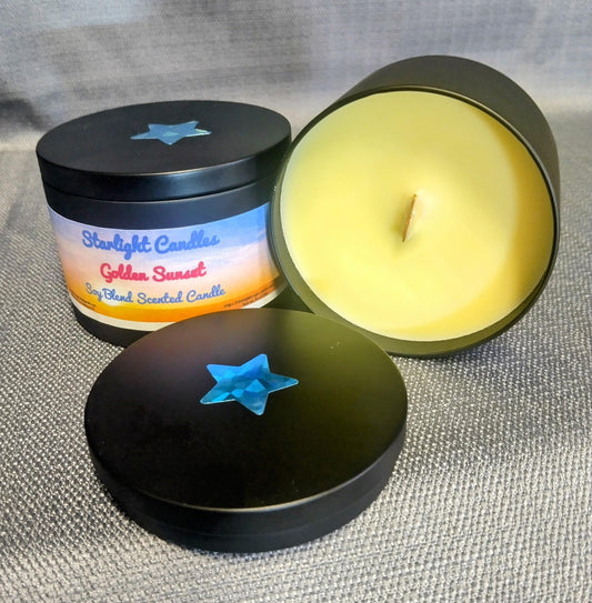 Golden Sunset Scented Candle - 8oz/35+hr burn